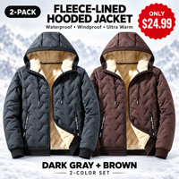 Dark Gray + Brown