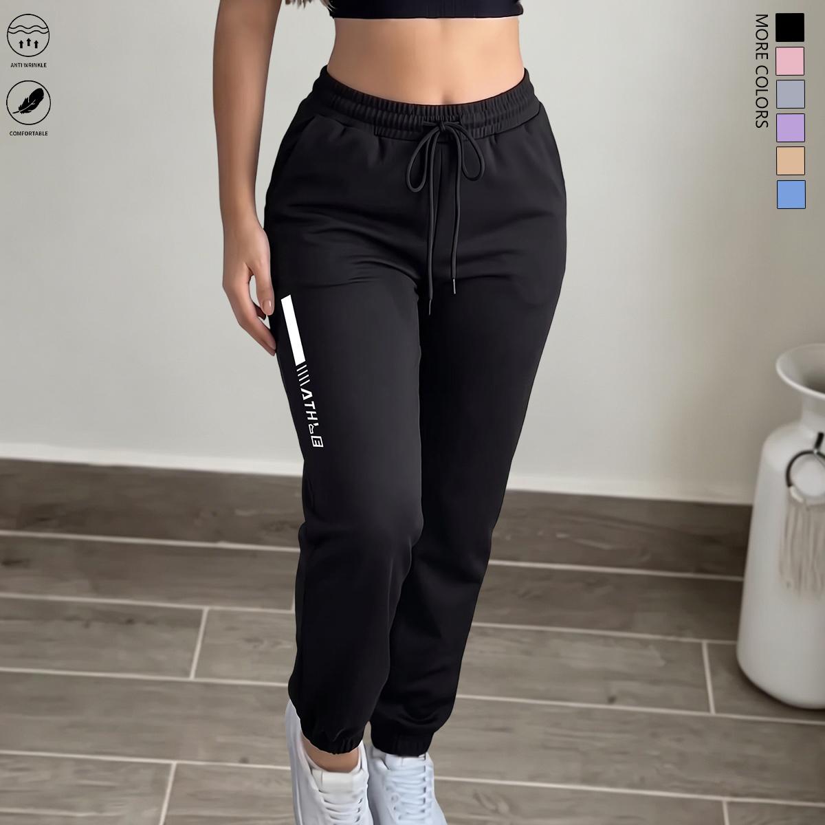 Women's Lightweight Ultra-Thin Straight Casual Athletic Pants