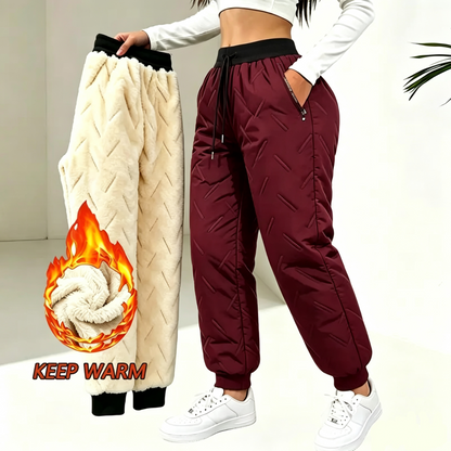 Women's Winter Fleece-Lined Thick Casual Pants