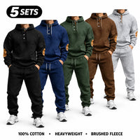 Black + Navy Blue + Dark Green + Brown + Light Gray