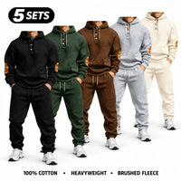 Black + Dark Green + Brown + Light Gray + Cream