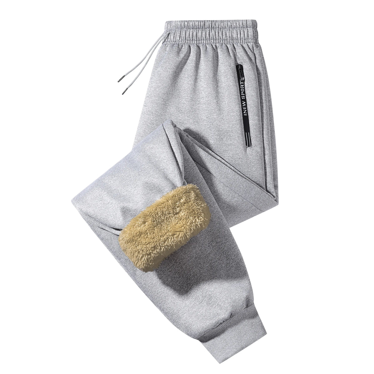 Women's Polar Fleece Thermal Joggers with Thick Warm Lining