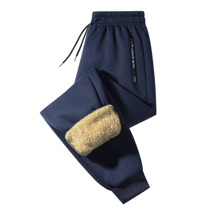 Women's Polar Fleece Thermal Joggers with Thick Warm Lining