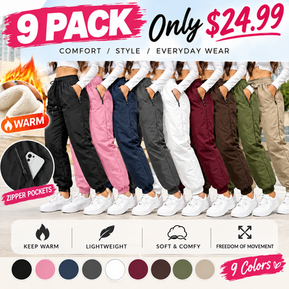 Women's Winter Fleece-Lined Thick Casual Pants